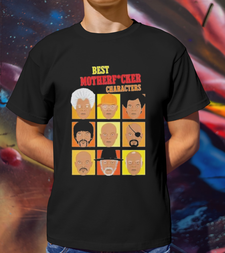 Best Motherfucker Characters T-Shirt