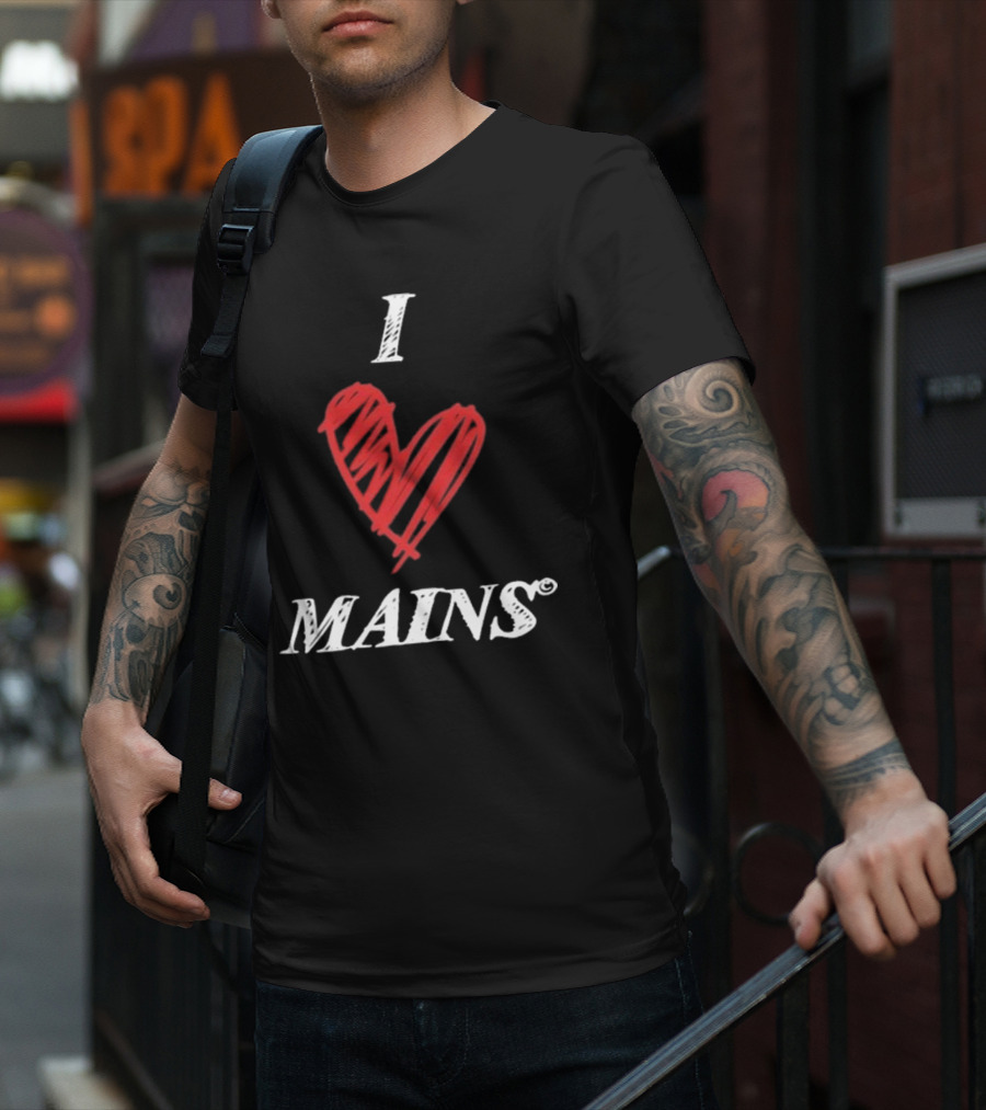 Big Smoke I Heart Mains T-Shirt