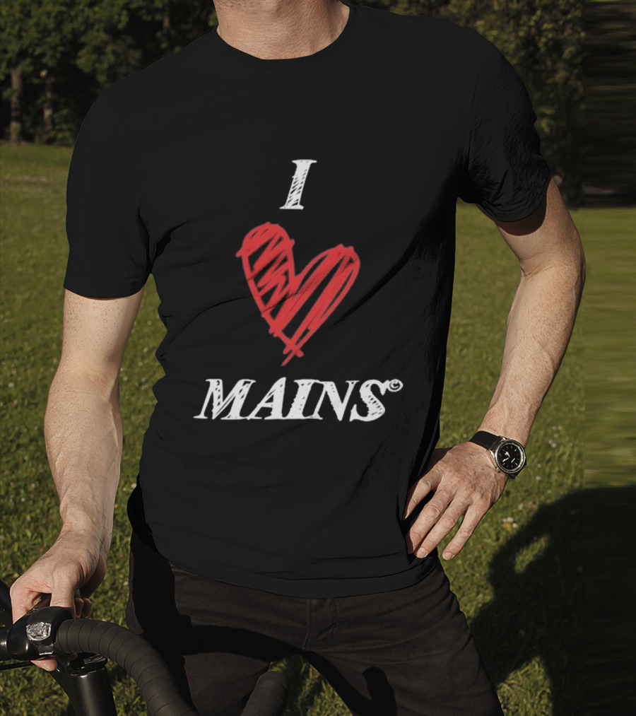 Big Smoke I Heart Mains T-Shirt