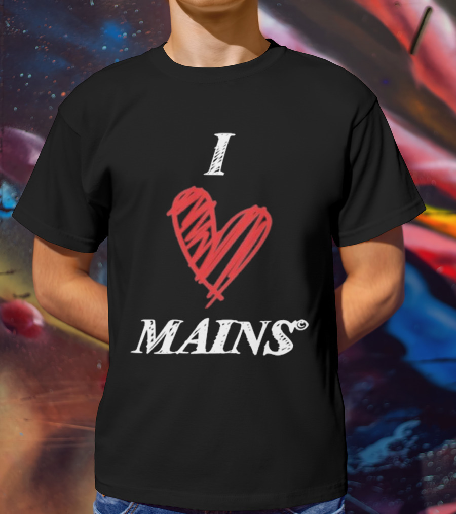 Big Smoke I Heart Mains T-Shirt
