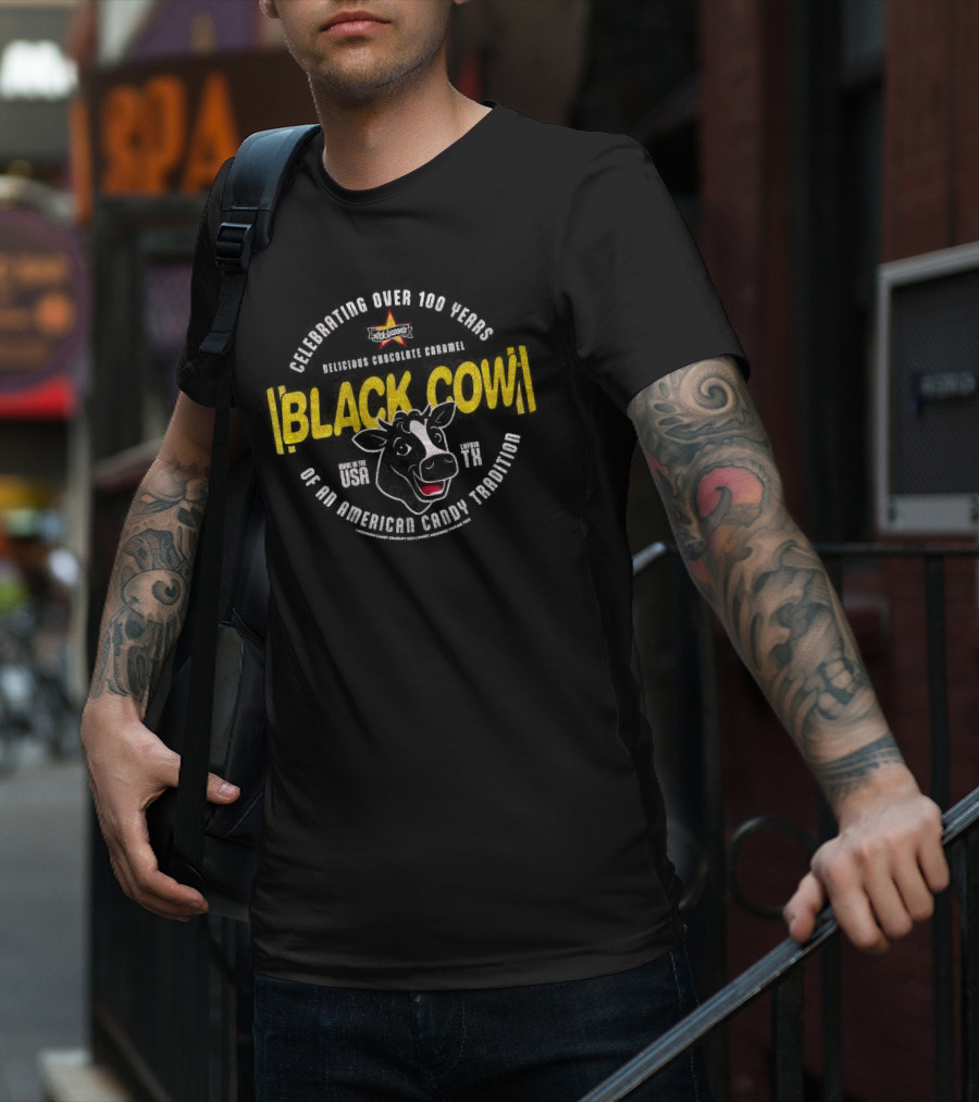 Celebrated Over 100 Years Black Cow An American Candy Favorite T-Shirt