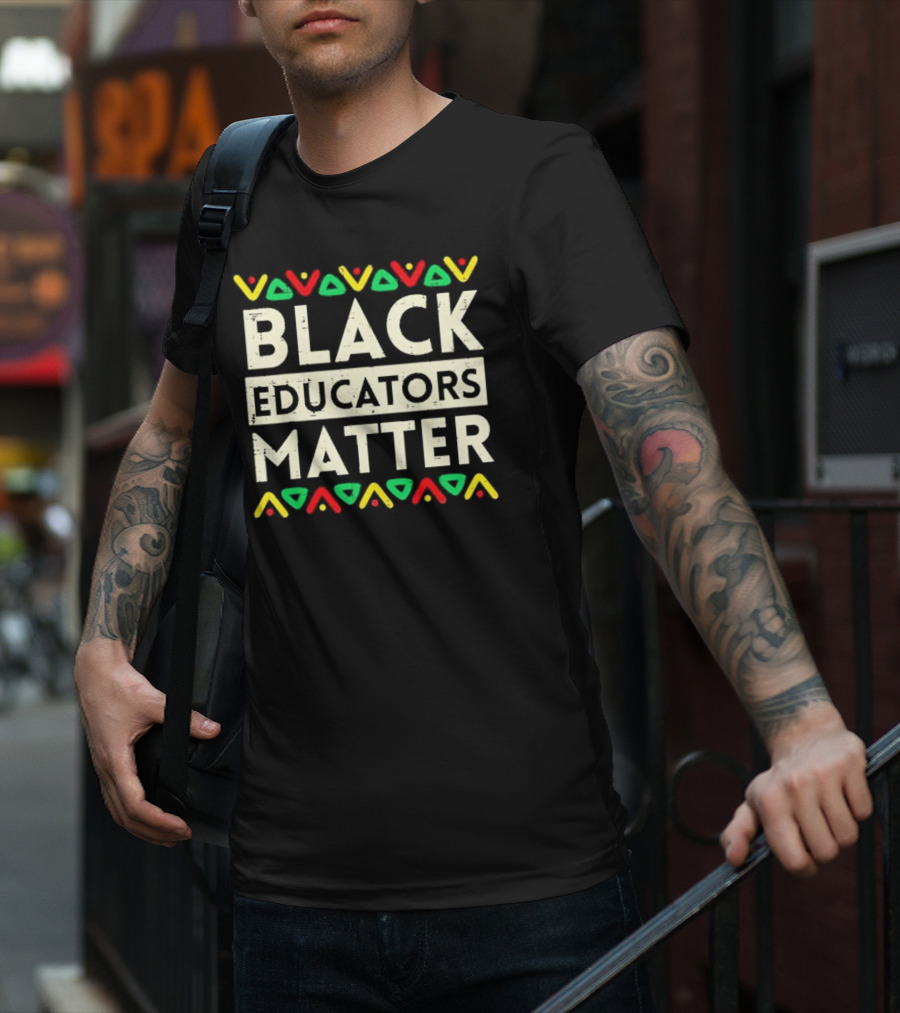 Black Educators Matter Vintage T-Shirt
