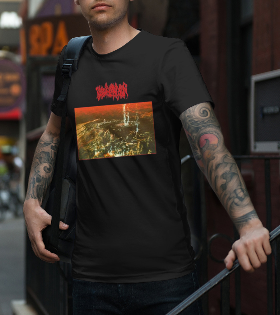 Blood Incantation Starspawn Volcanic Eruption Scene April 25 2025 T-Shirt