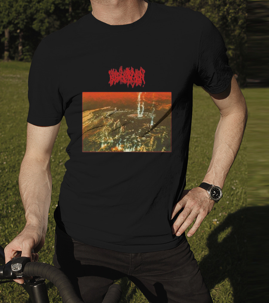Blood Incantation Starspawn Volcanic Eruption Scene April 25 2025 T-Shirt