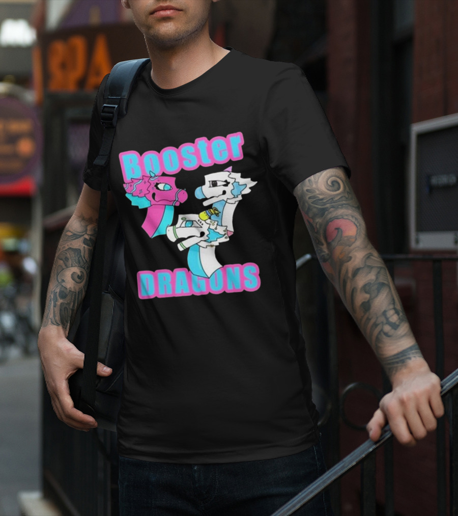 Booster Dragons Heavyweight T-Shirt