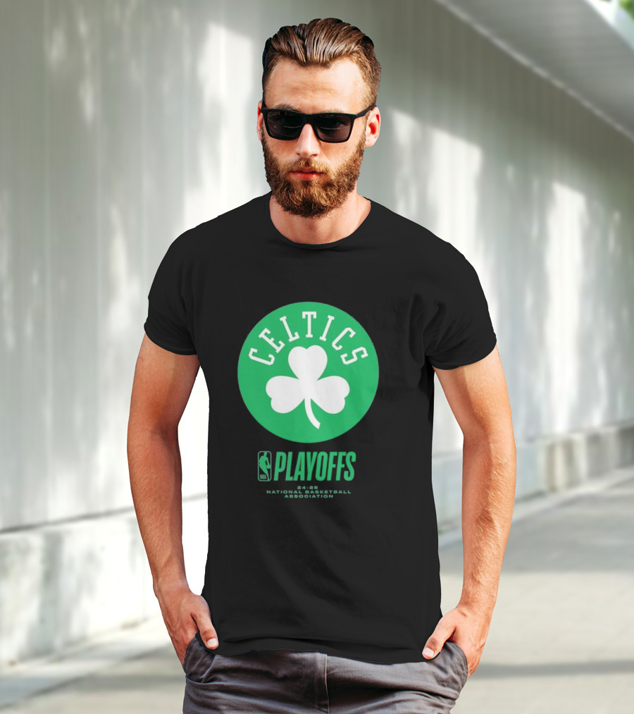 Boston Celtics Playoffs 2025 National Basketball Association T-Shirt