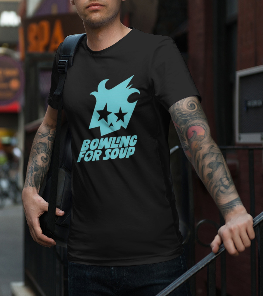 Bowling For Soup Star Face Graphic 2025 T-Shirt