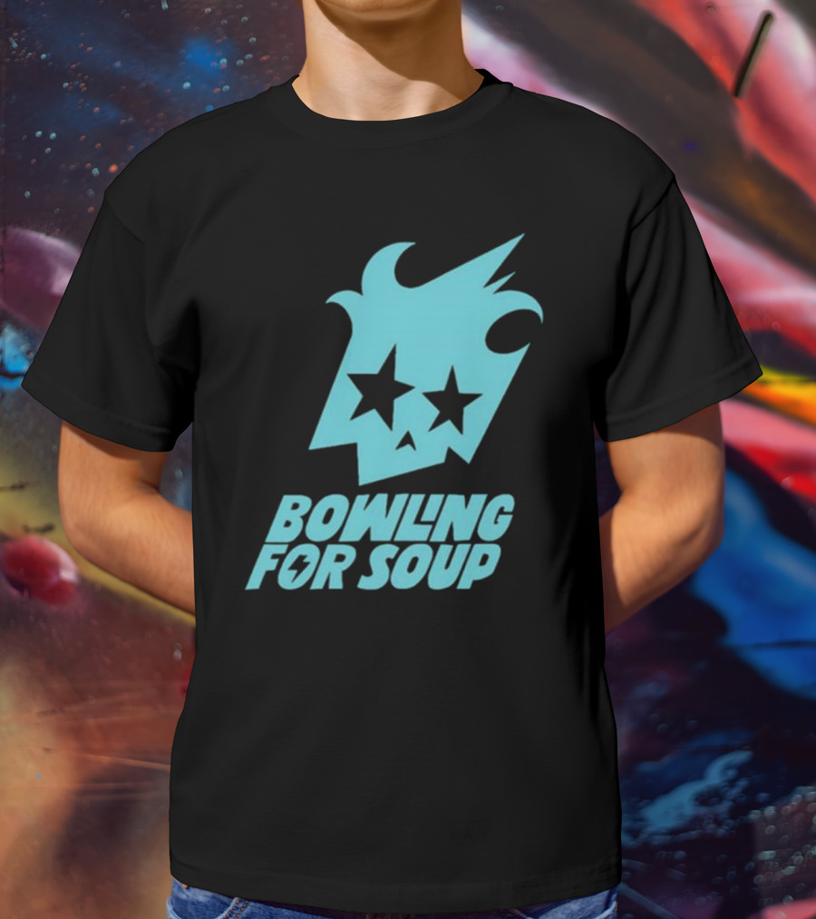 Bowling For Soup Star Face Graphic 2025 T-Shirt
