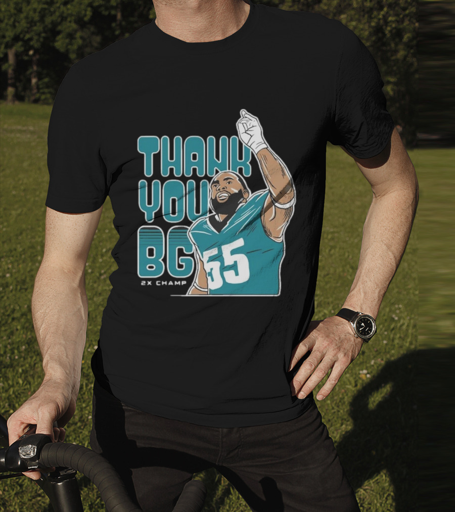 Brandon Graham Thank You BG T-Shirt