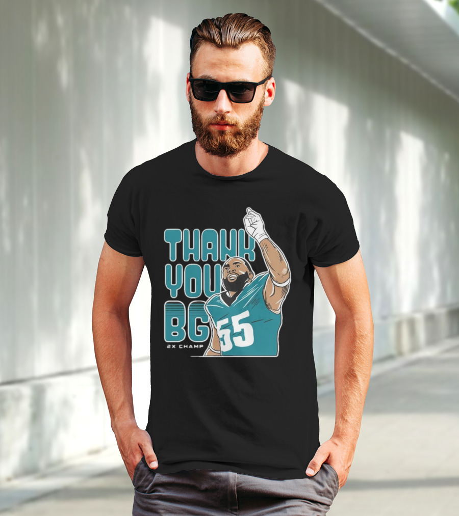 Brandon Graham Thank You BG T-Shirt