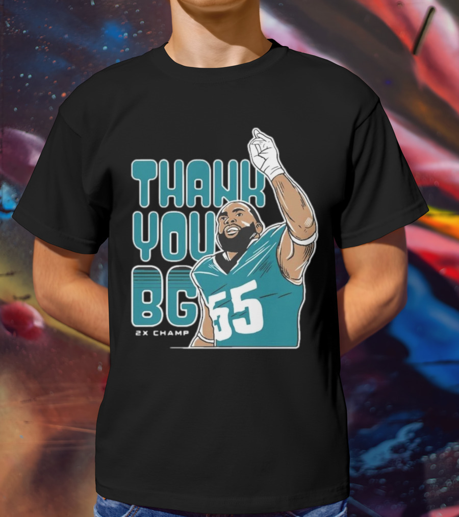 Brandon Graham Thank You BG T-Shirt