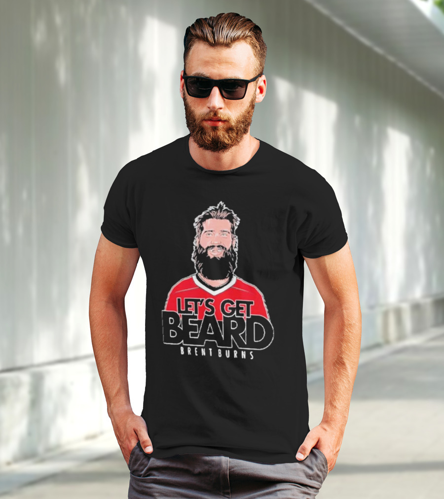 Brent Burns Carolina Hurricanes Let’s Get Beard T-Shirt