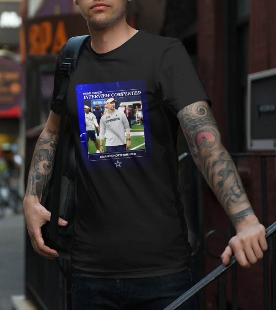 Brian Schottenheimer Head Coach Interview Completed T-Shirt