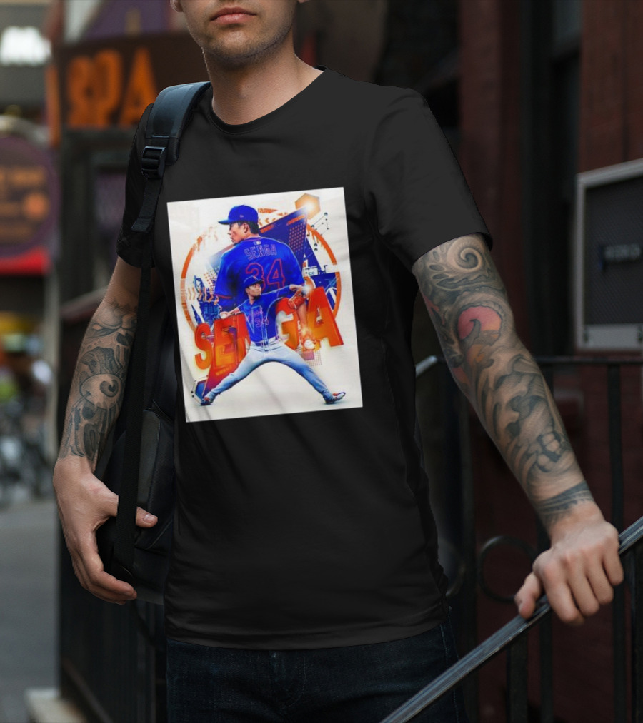 Bright Lights Senga Kodai New York Mets T-Shirt