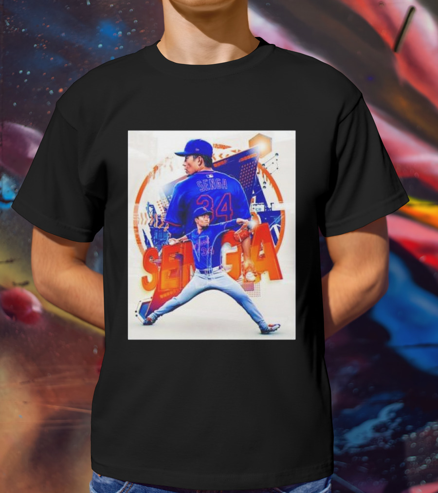 Bright Lights Senga Kodai New York Mets T-Shirt