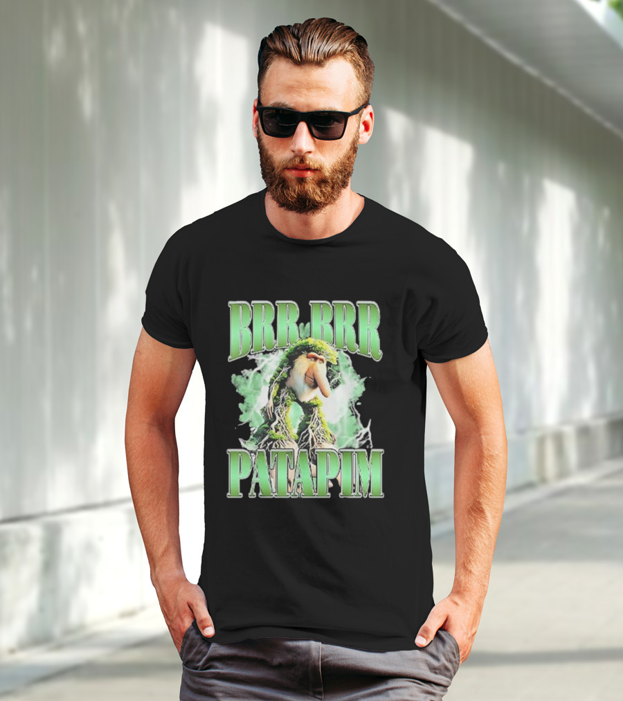 Brr Brr Patapim Italian Brainrot Meme T-Shirt