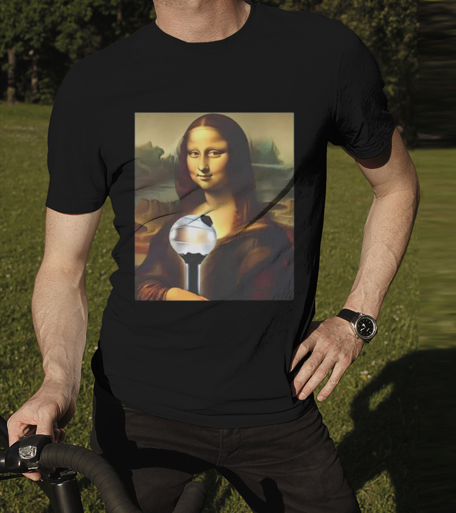 BTS J-hope Mona Lisa Holding ARMY Bomb T-Shirt