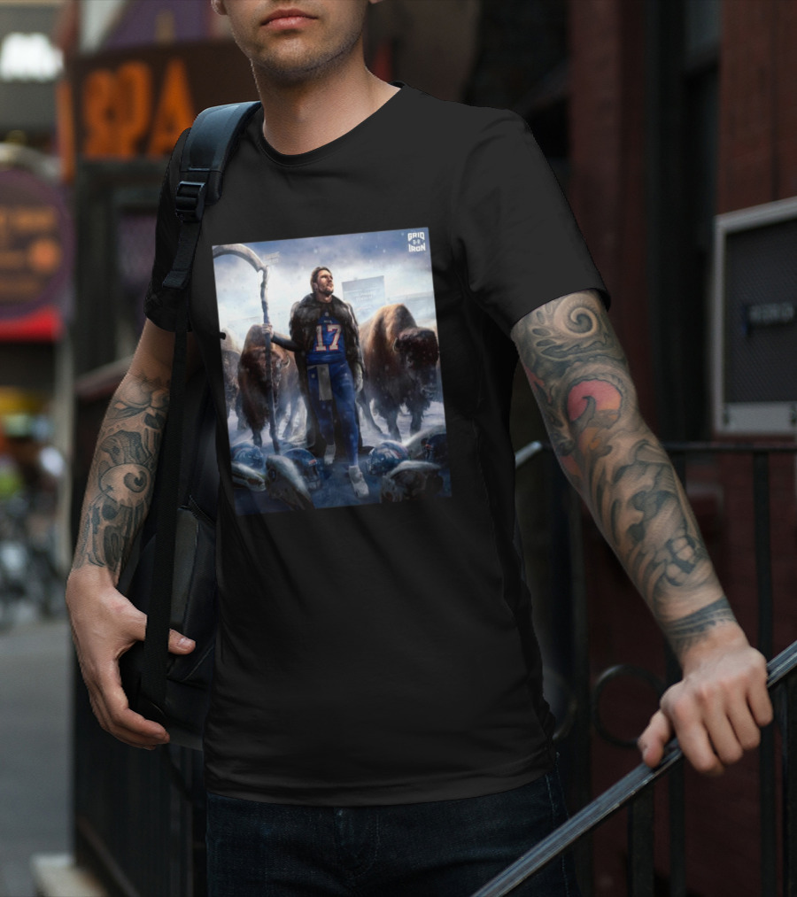 Buffalo Bills Win Denver Broncos Josh Allen And The Bills Trample Over The Broncos And Advance To The Divisional T-Shirt