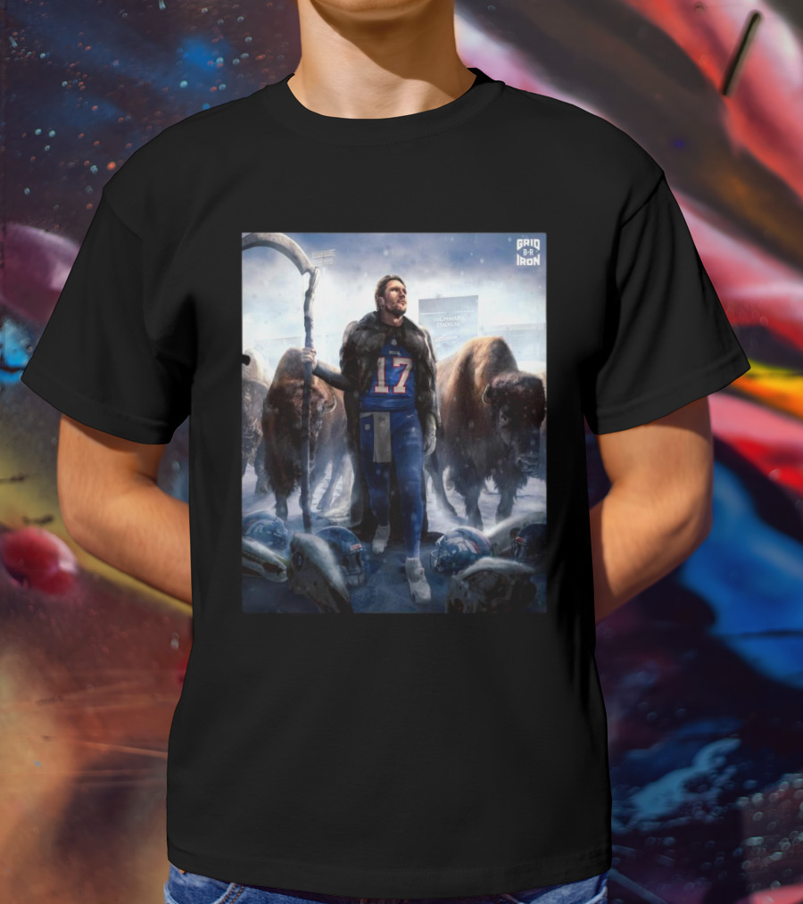 Buffalo Bills Win Denver Broncos Josh Allen And The Bills Trample Over The Broncos And Advance To The Divisional T-Shirt