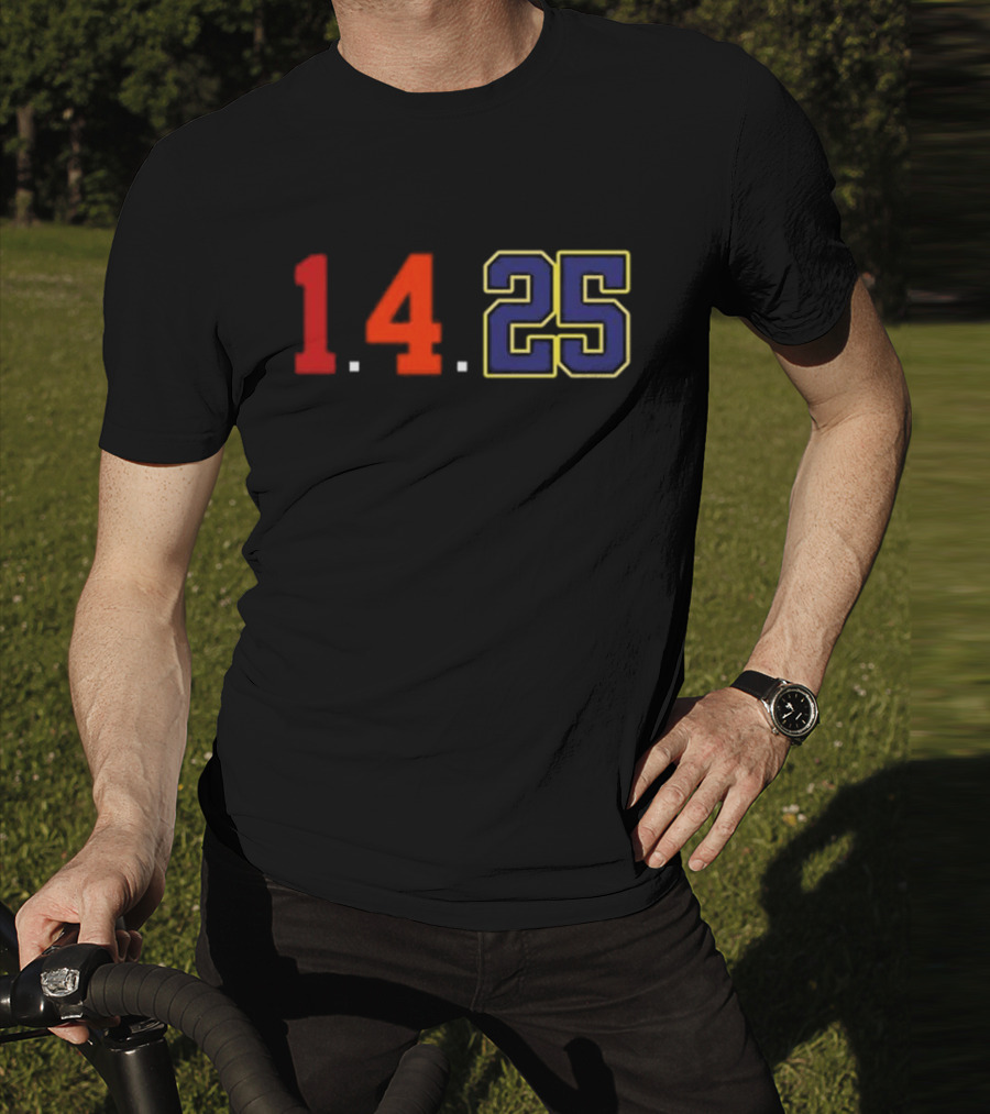 Bulls & Knicks Made These Customized 1.4.25 T-Shirt
