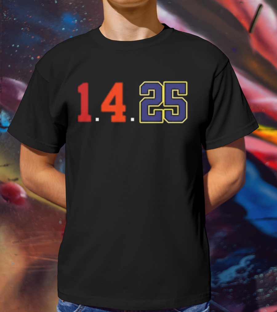Bulls & Knicks Made These Customized 1.4.25 T-Shirt