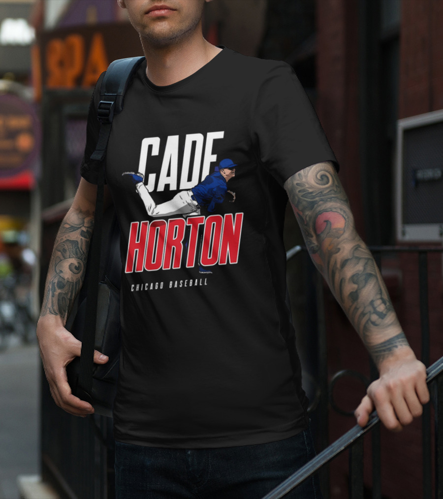 Cade Horton Player Chicago Baseball T-Shirt