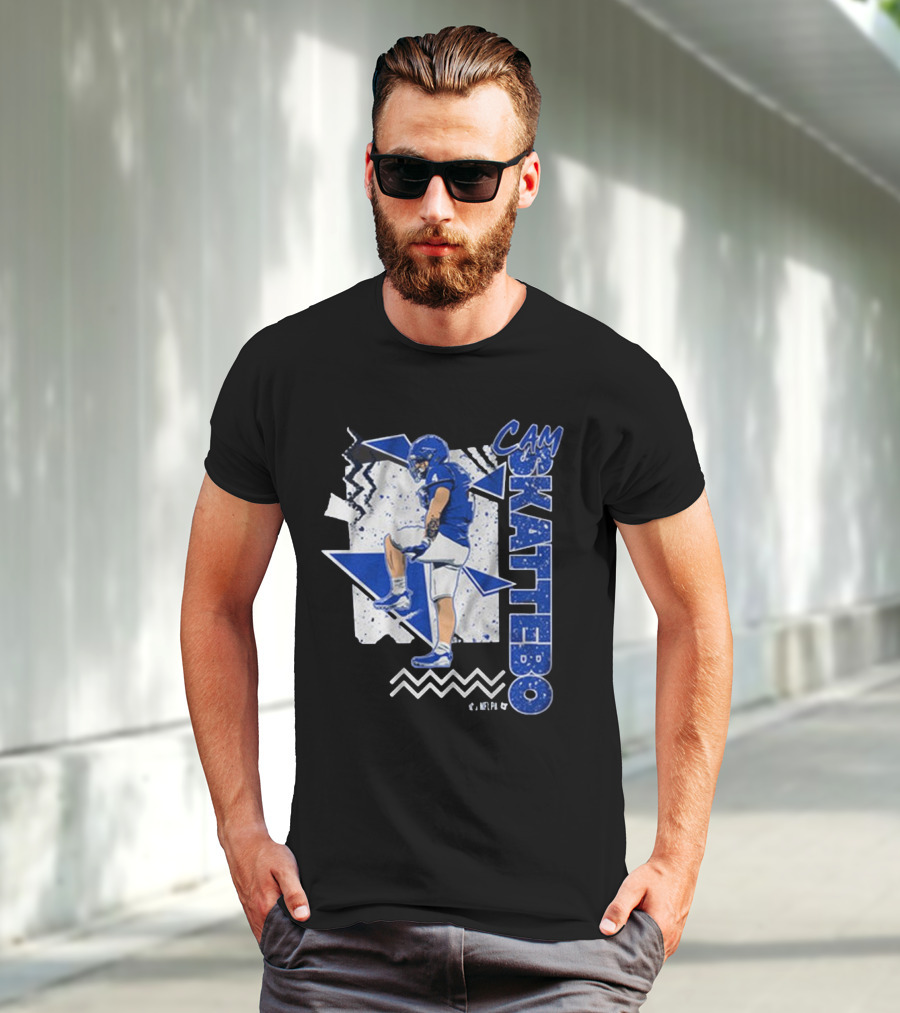 Cam Skattebo New York 90s Style T-Shirt