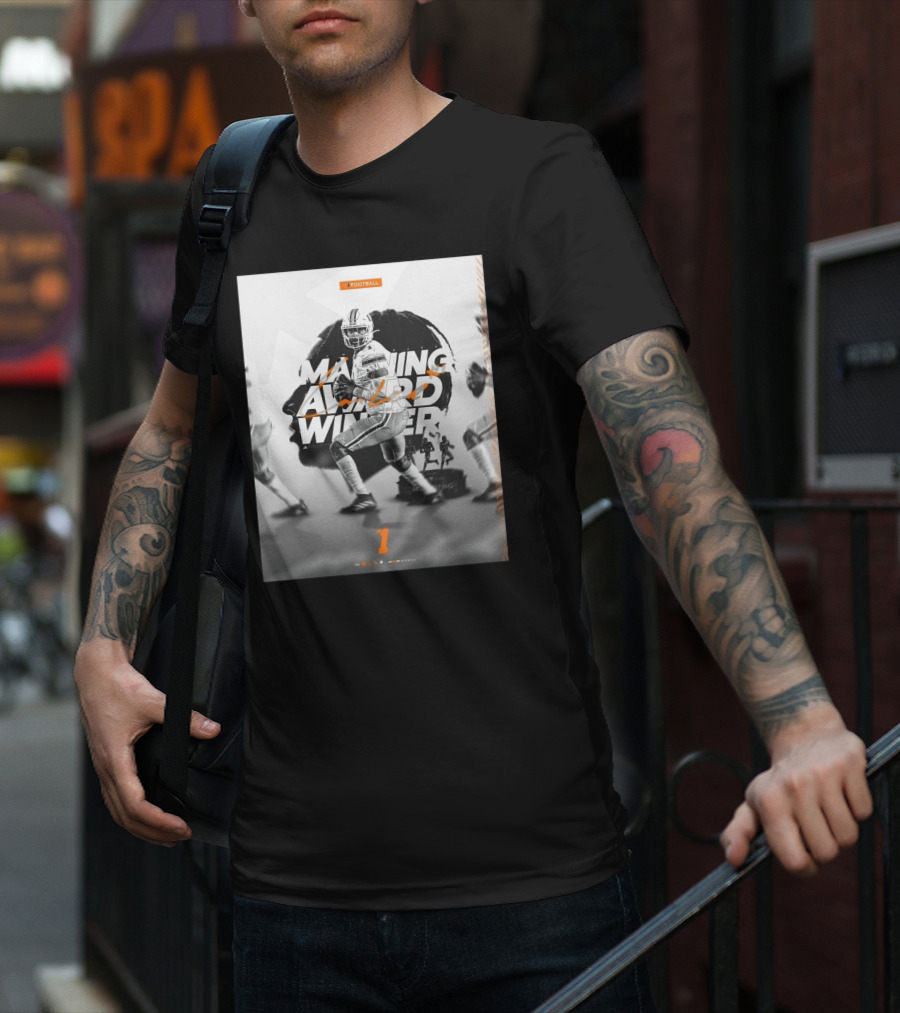 Cameron Ward Is Your Manning Award Winner Miami Hurricanes Football T-Shirt