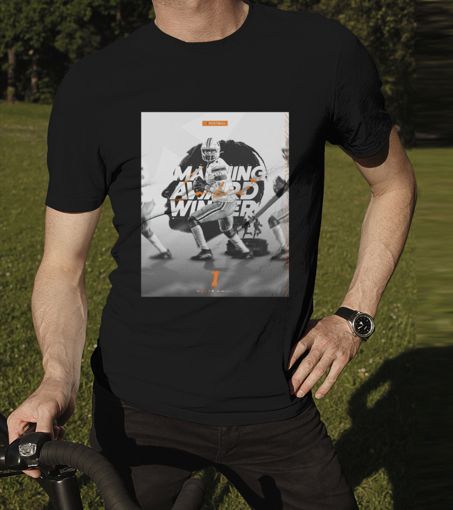 Cameron Ward Is Your Manning Award Winner Miami Hurricanes Football T-Shirt