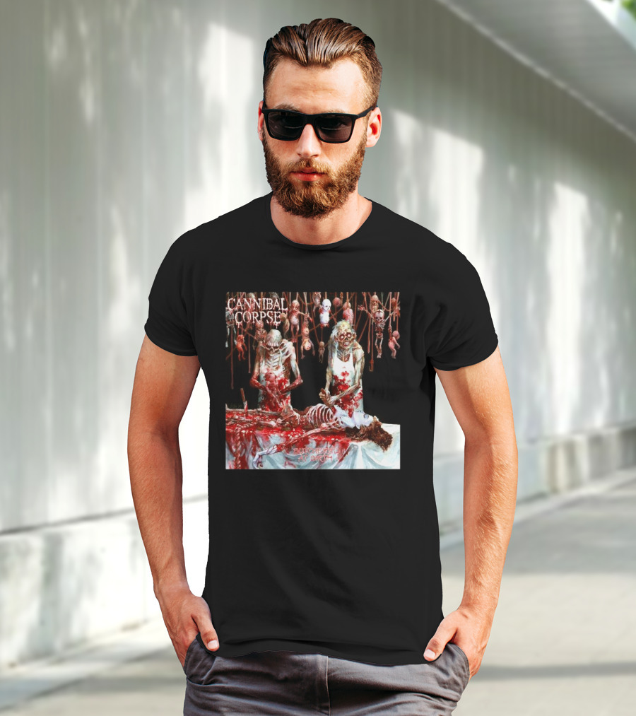 Cannibal Corpse Butchered At Birth 20th June 2025 T-Shirt