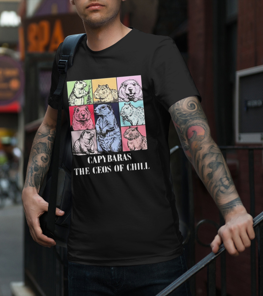 Capybaras The CEOS Of Chill T-Shirt