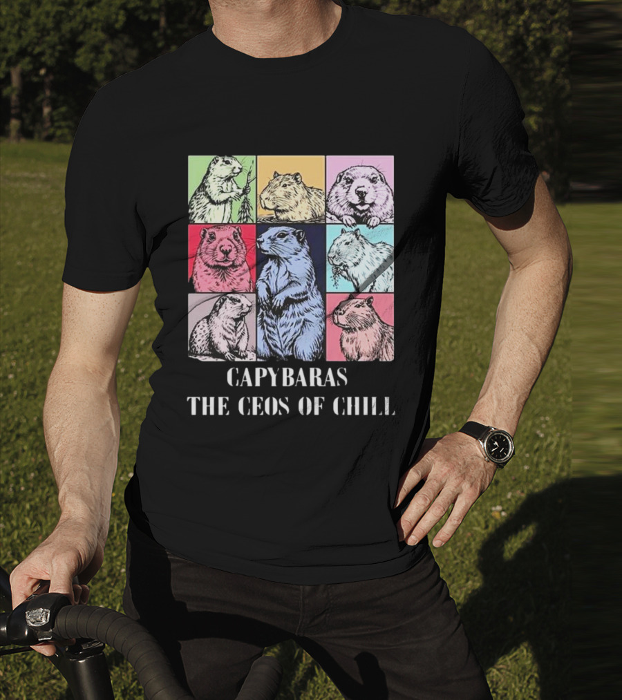 Capybaras The CEOS Of Chill T-Shirt
