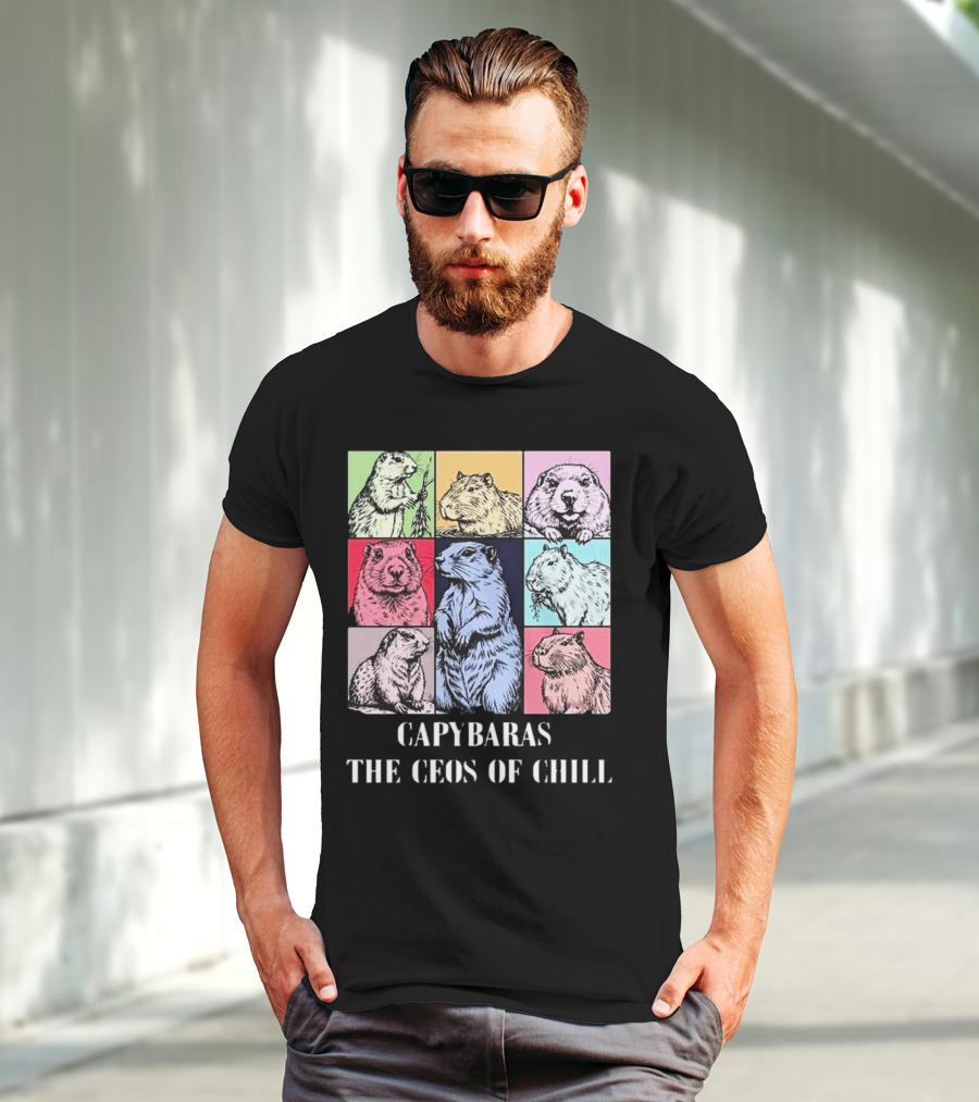 Capybaras The CEOS Of Chill T-Shirt
