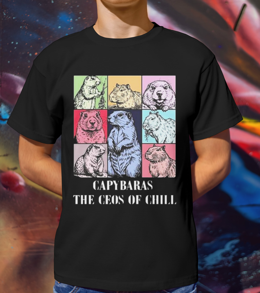 Capybaras The CEOS Of Chill T-Shirt