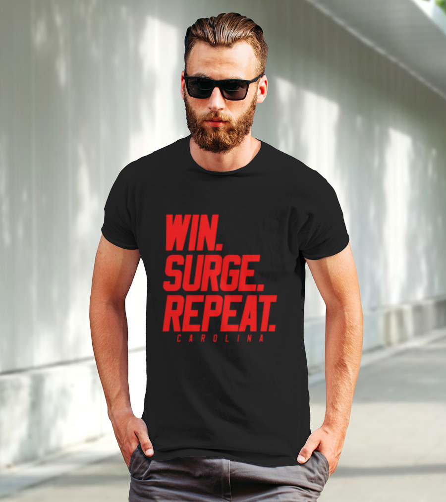 Carolina Hurricanes Win Surge Repeat T-Shirt