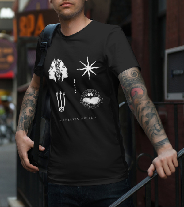 CHELSEA WOLFE Hiss Spun Emblems T-Shirt