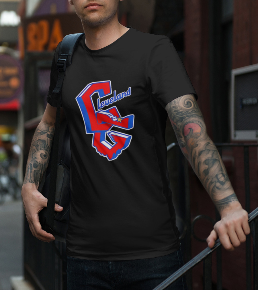 CG Cleveland Guardians Design T-Shirt