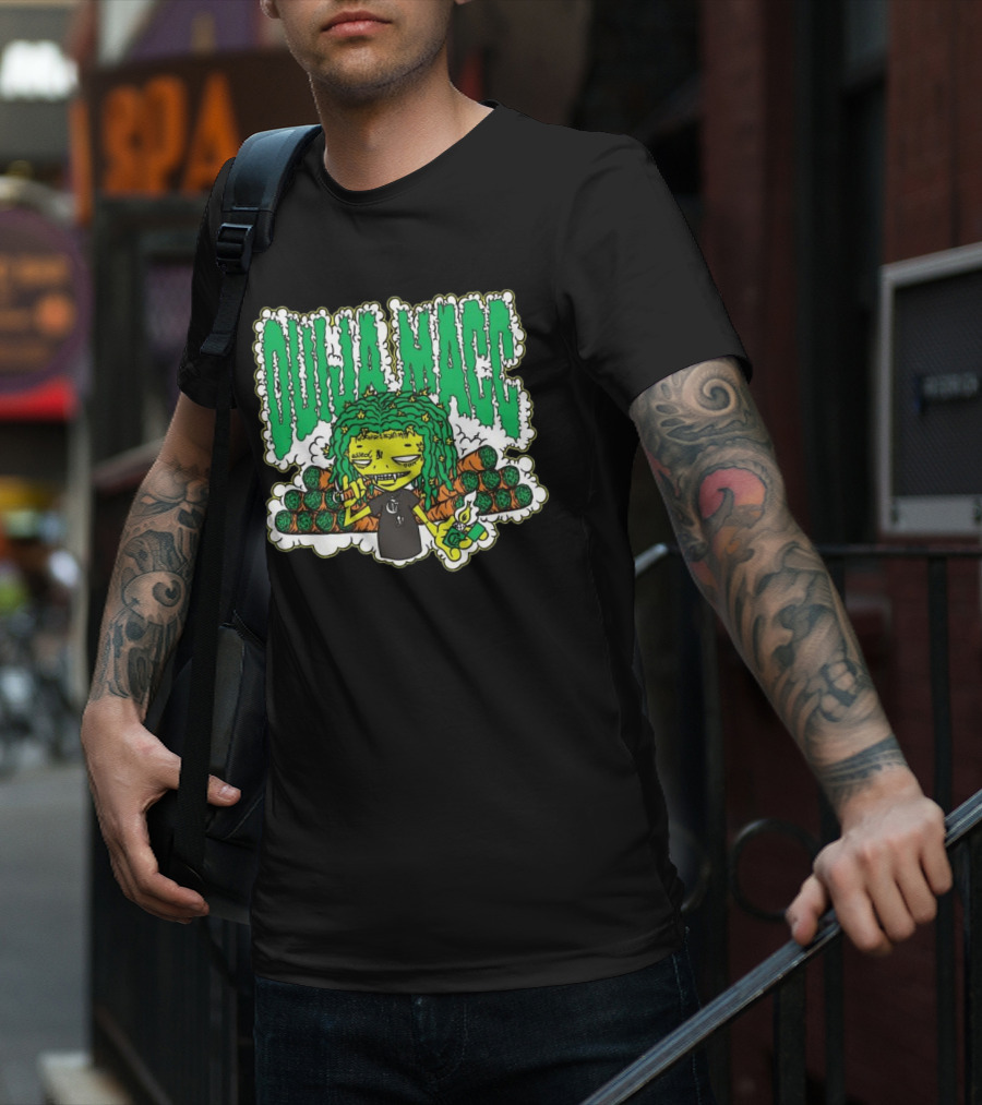 Chapter 17 Records Ouija Macc Stank-Nuggalo 17 Blunts Green T-Shirt