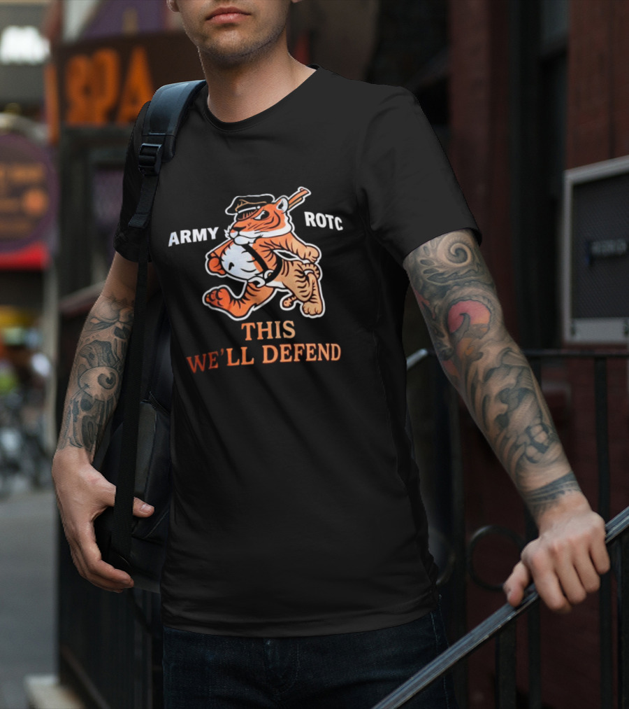 Clemson Tigers Army Rotc This We’ll Defend T-Shirt