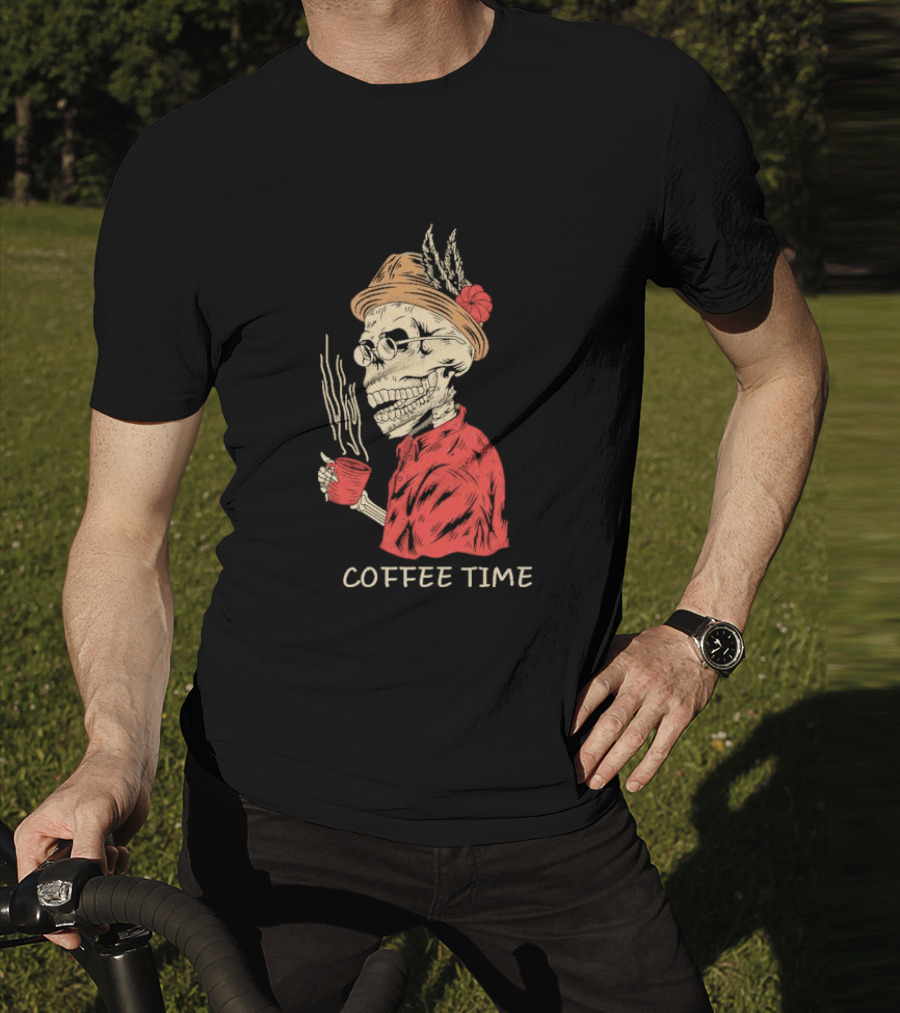 Cowboy Coffee Time T-Shirt