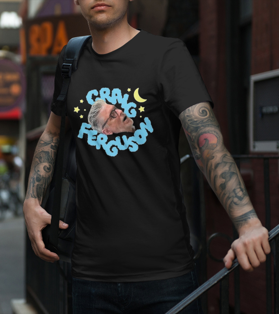 Craig Ferguson Napping T-Shirt