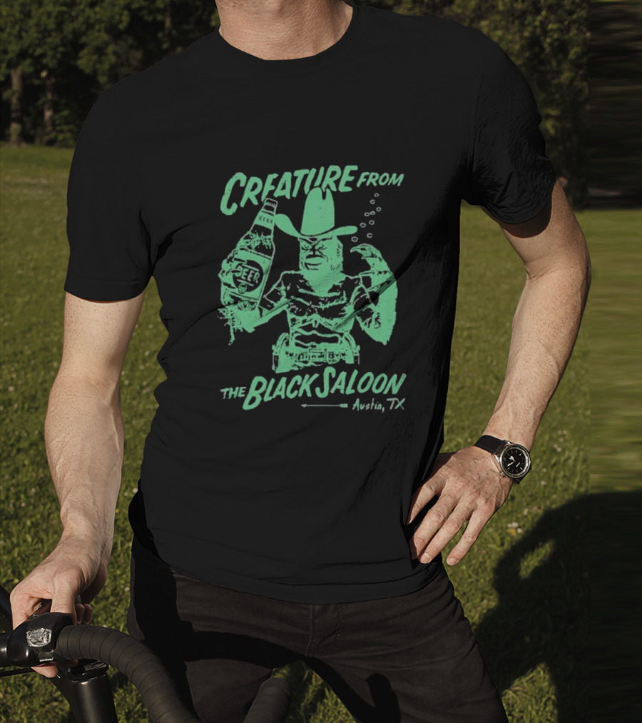 Creature From Black Saloon Austin T-Shirt