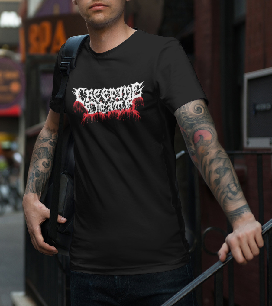 Creeping Death Creeping Death Bloody Tdm Logo T-Shirt