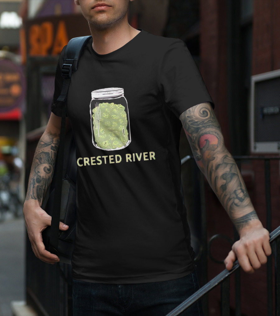 Crested River Jar Of Green Buds T-Shirt