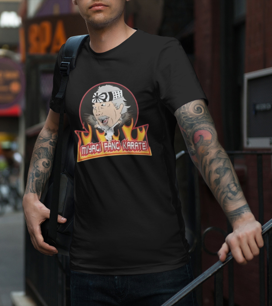 Cobra Kai Miyagi Fang Karate T-Shirt
