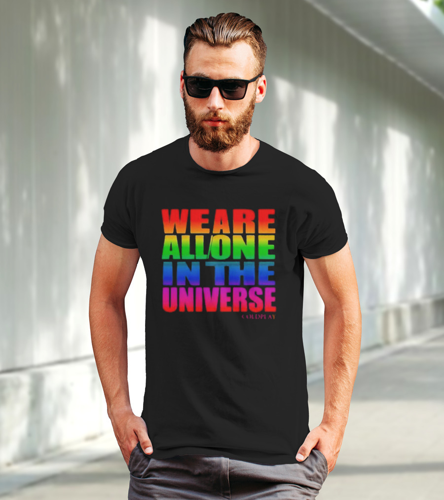 Coldplay We Are All One In The Universe T-Shirt