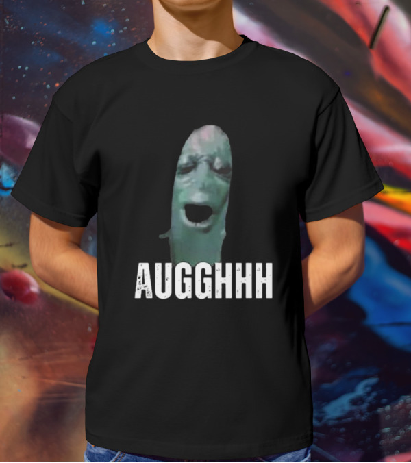 AUGHHHH Cursed Plankton Meme T-Shirt