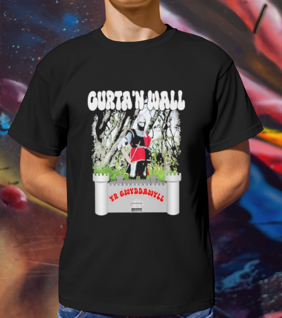 Curta’n Wall Yr Gwyddbwyll Grime Stone Records T-Shirt