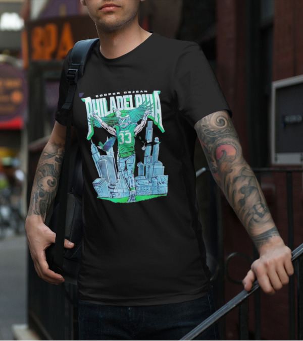Dark Horse X Cooper Dejean Philadelphia Eagles Skyline T-Shirt