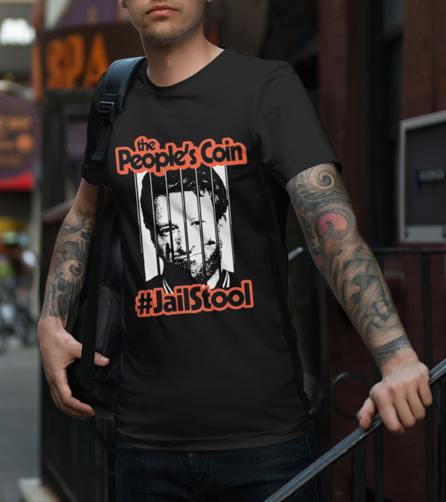 Dave Portnoy The People’s Coin Jail Stool T-Shirt